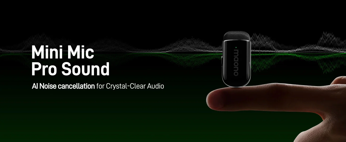 Maono WAVE T1 MINI Wireless Microphone